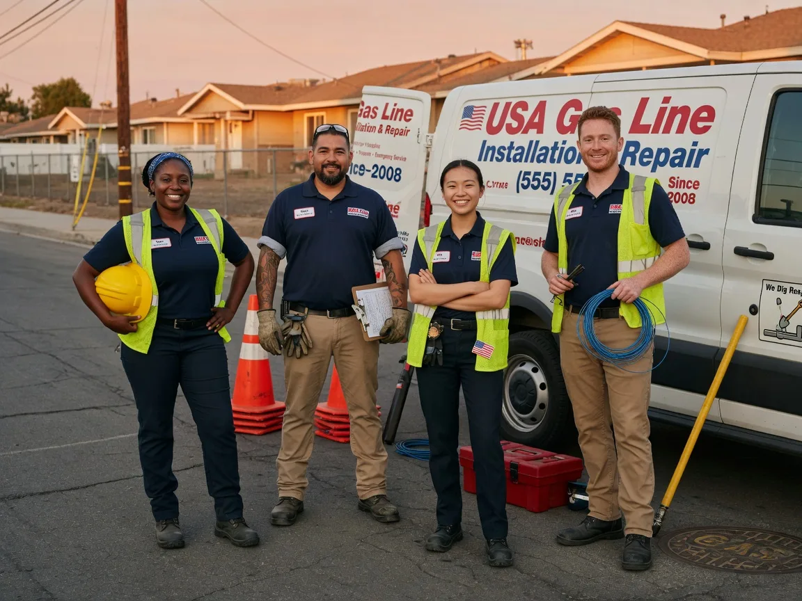 Gas Line Installation company in Plano, TX